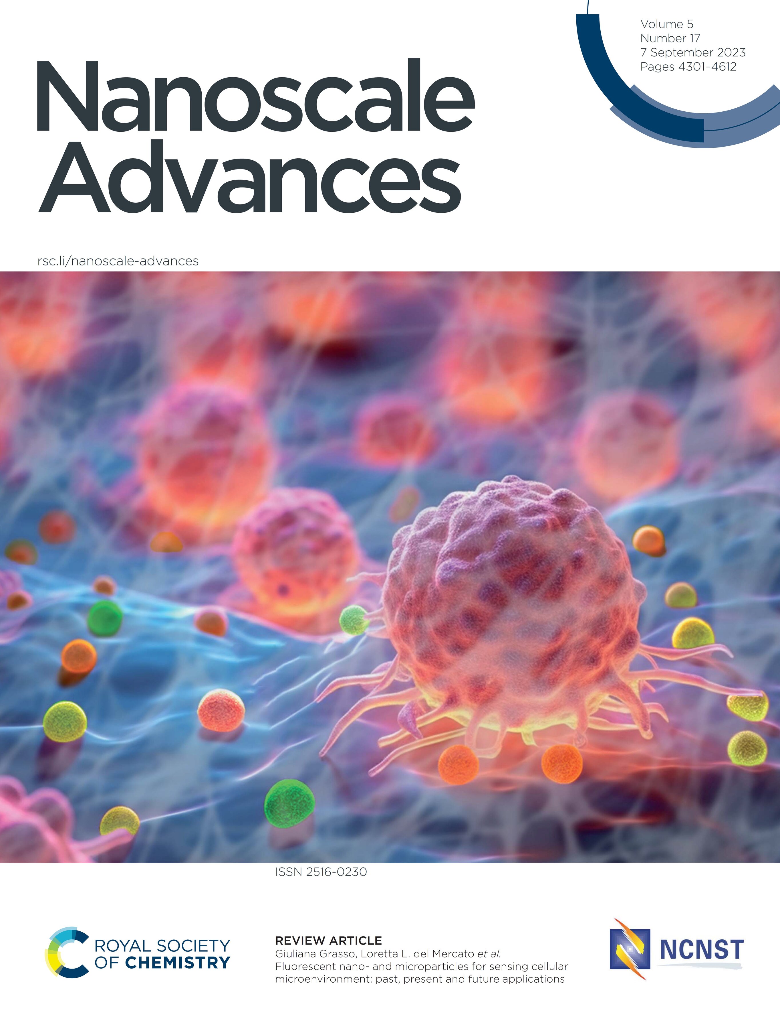 Nanoscale Advances Cover